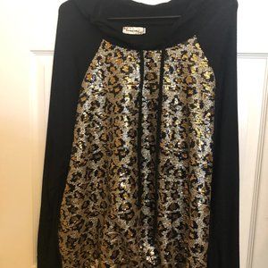 Plus size XXL Women's Bling Sweat Shirt